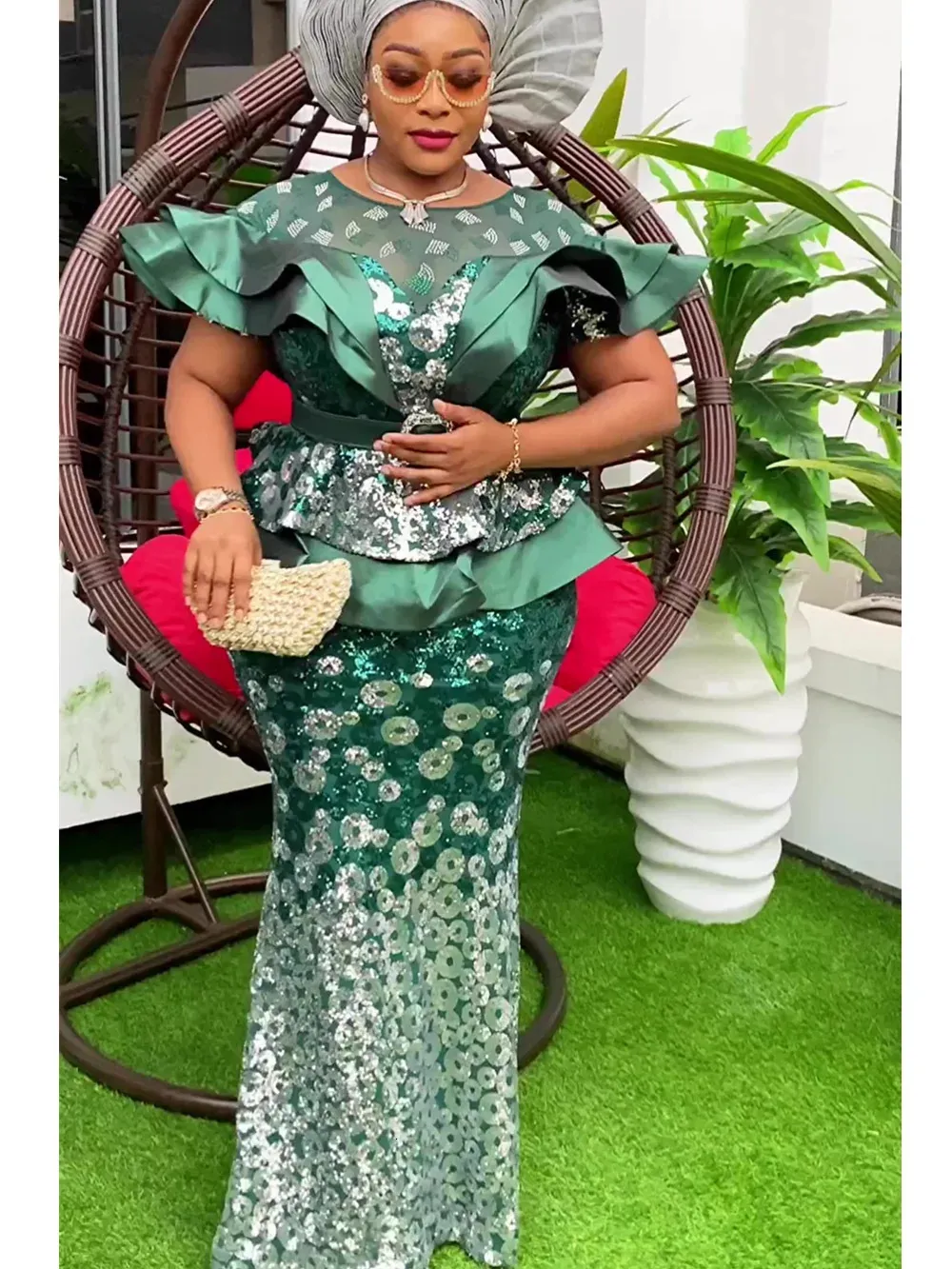Plus Size African Womens Party Dress Dashiki Ankara Sequin Wedding Evening  Long Dress Polyester African Clothing from Dhgate Ethnic Clothing - price  91.16
