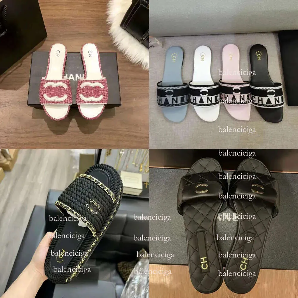 Chanel beach slides shop