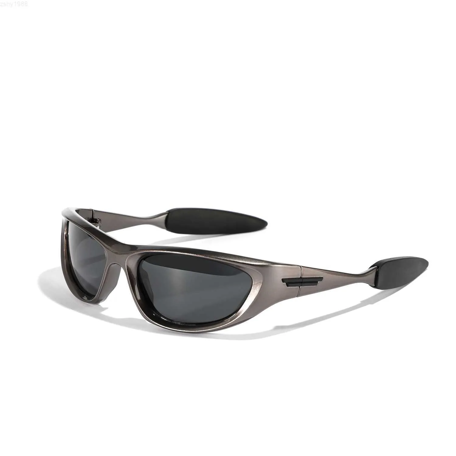 Lunettes personnalisées avec un sens de la technologie Lunettes de soleil pour les hommes Nouveaux lunettes de soleil de style futuriste pour les femmes