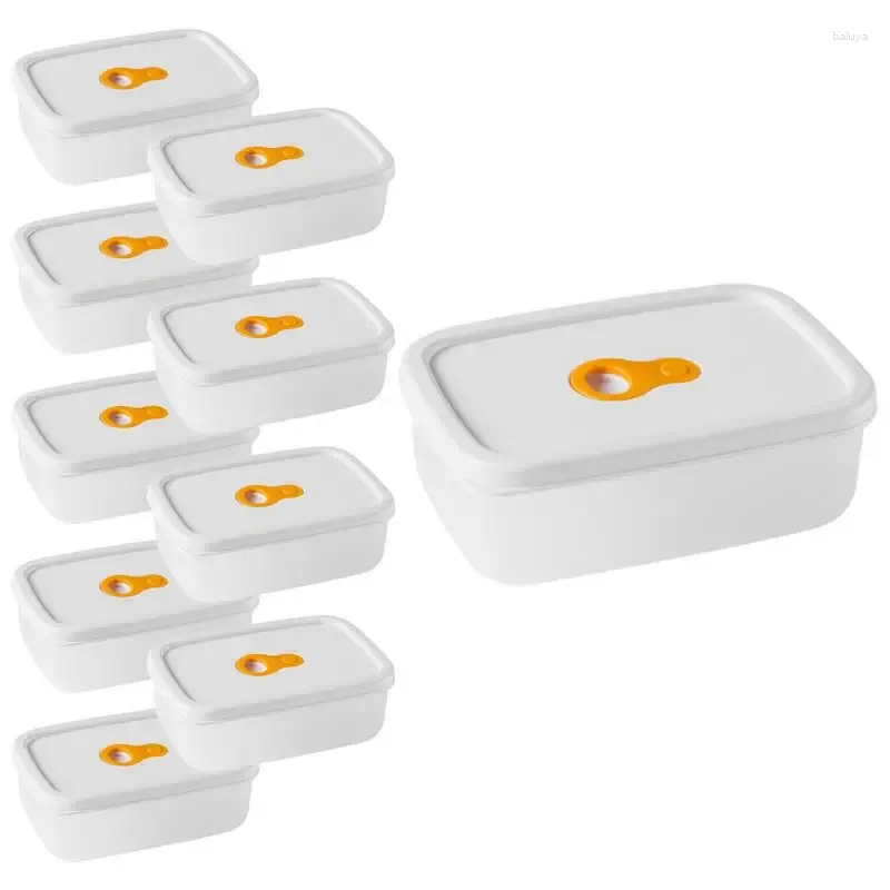 Elimina contenitori insalata di stoccaggio alimentare perdite a prova di pranzo riutilizzabile ciotole per pasto sul coperchio a scatto forniture di preparazione