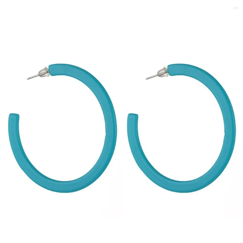 Dange oorbellen mode geometrie acrylcirkel dames onregelmatige stijl boho plastic sieraden verjaardagscadeau