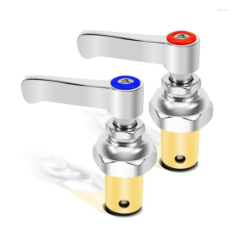 Kitchen Faucet Handle Stem Assembly Brass Spindle Valve Replacement ...