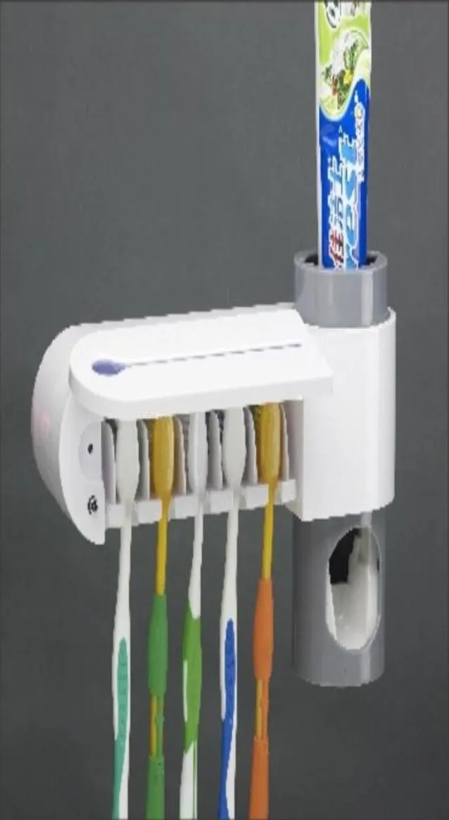 Brosse à dents UV Stériliseur Germination de dentifrice Creative 5 Brosse de dents Set7378950