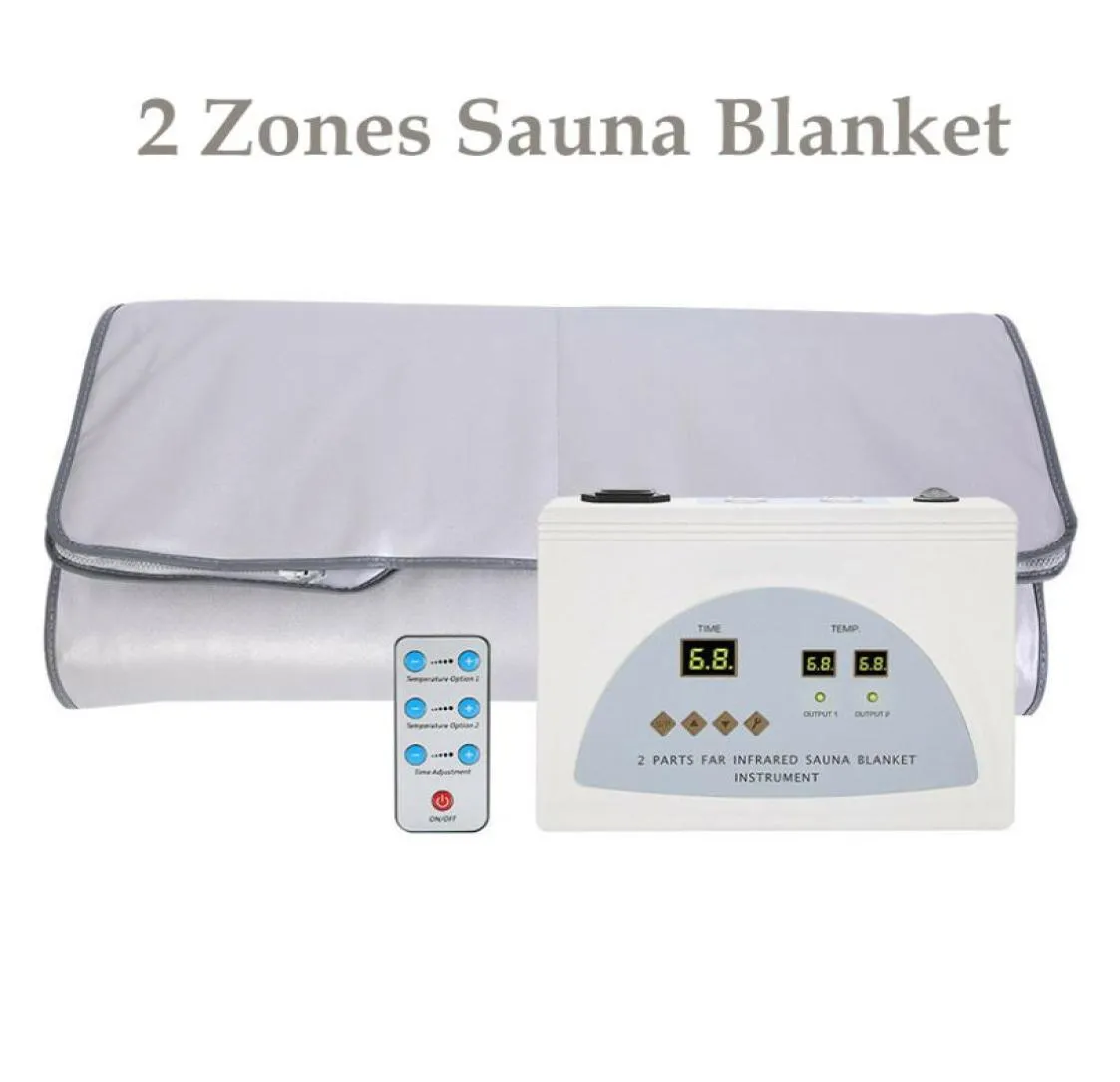 Verre infrarood sauna deken thermisch verlies gewicht afslank body wrap draagbare tas fir slanke machine5425809