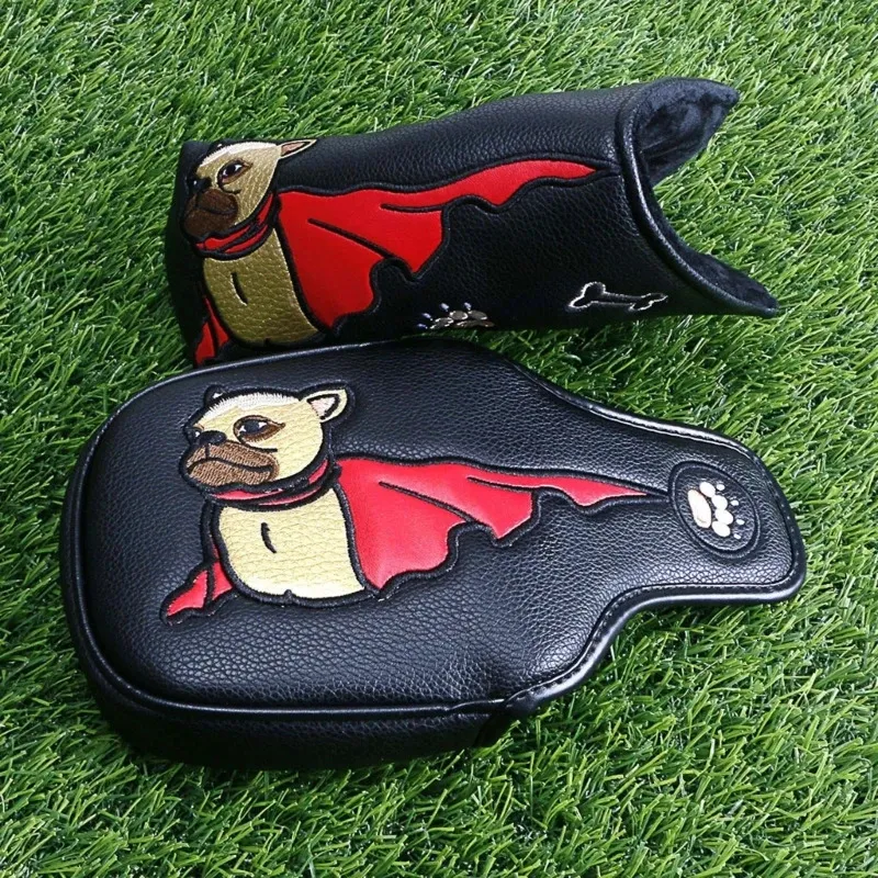 Golf Putter Headcover Golf Club Head Covers for Blade Style Putter Magnetic Blade Putter Headcover with Magnet-Men Women Covers 240510