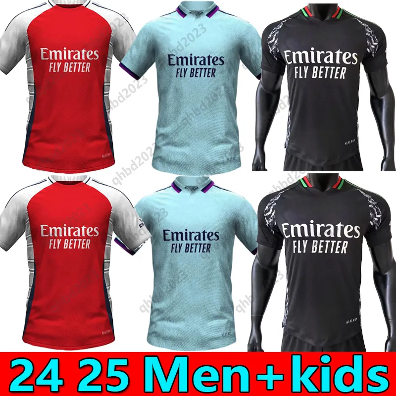 S-4XL SMITH ROWE RICE soccer jerseys J.TIMBER Whiteout SALIBA Gunners 24 25 MARTINELLI G. JESUS 2024 jersey SAKA HAVERTZ ZINCHENKO football shirt ODEGAARD Kids men TOPS