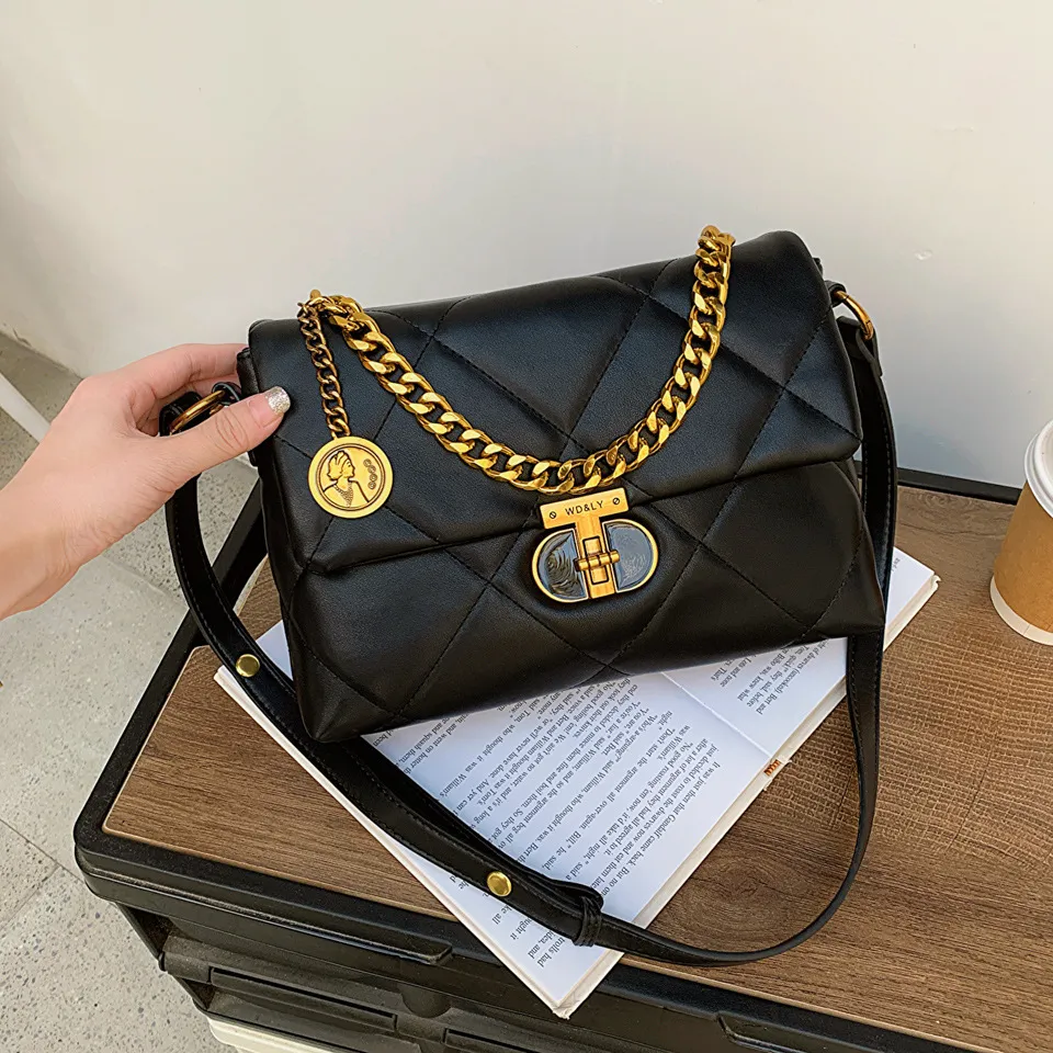Sac Bandoulière Luxe Femme - Design Floral PU - Pochette Flap Zippée - Neuf Avec étiquettes
