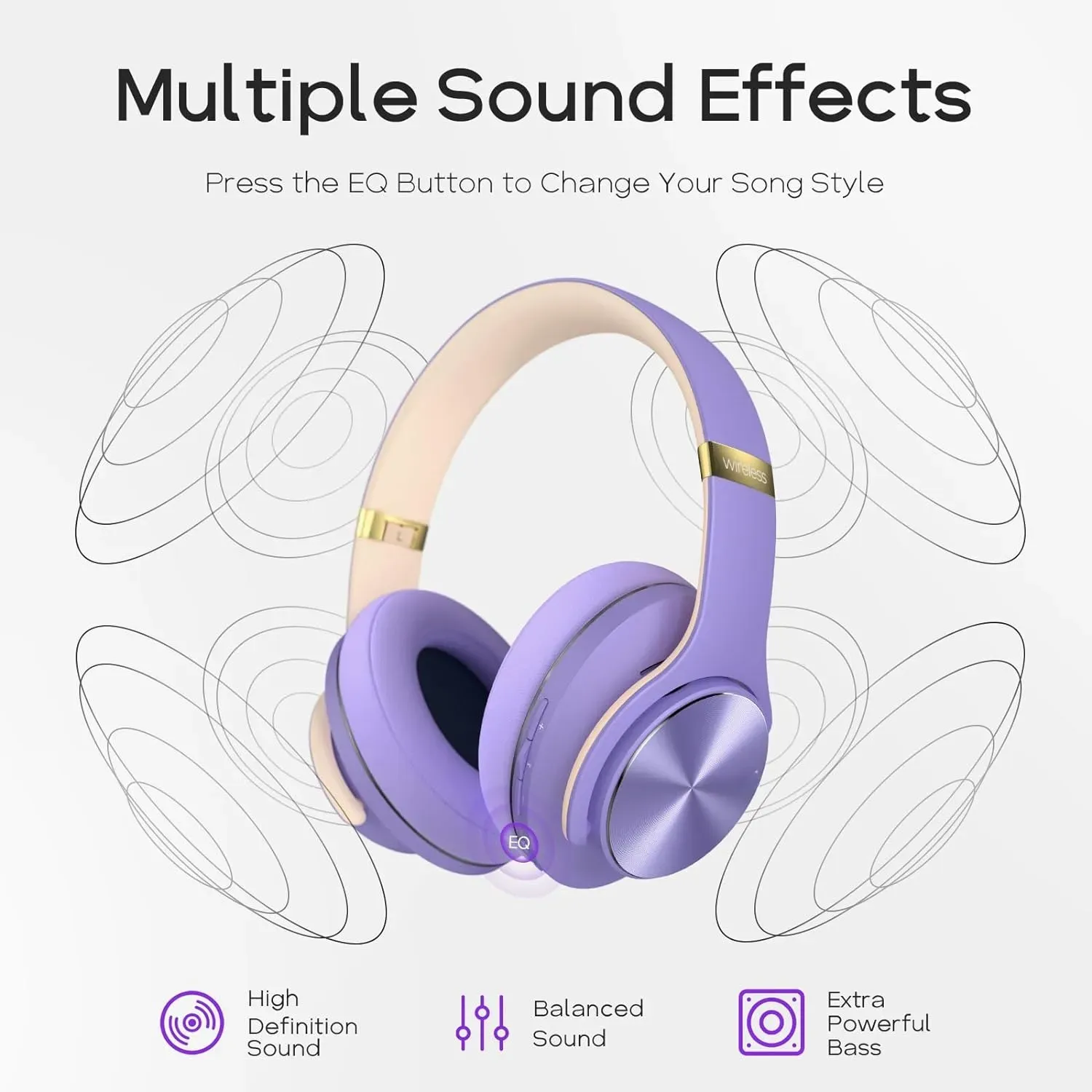 Doqaus bluetooth headphones microphone sale