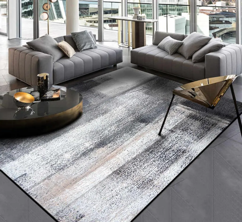 Dywany z nadrukiem marmurkowania do salonu Dywaniki sypialni Duże dywaniki dywanowe dywan podłogowy dekoracja maty 0015173022