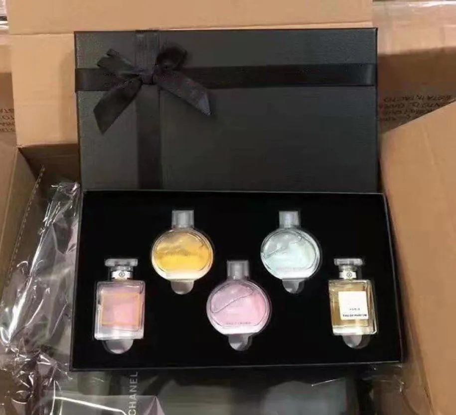 Araba Hava SPENENİ Stok yüksek marka unisex parfüm parfum beş parçalı set 75ml5 kalıcı taze koku ve hızlı teslimat5598705