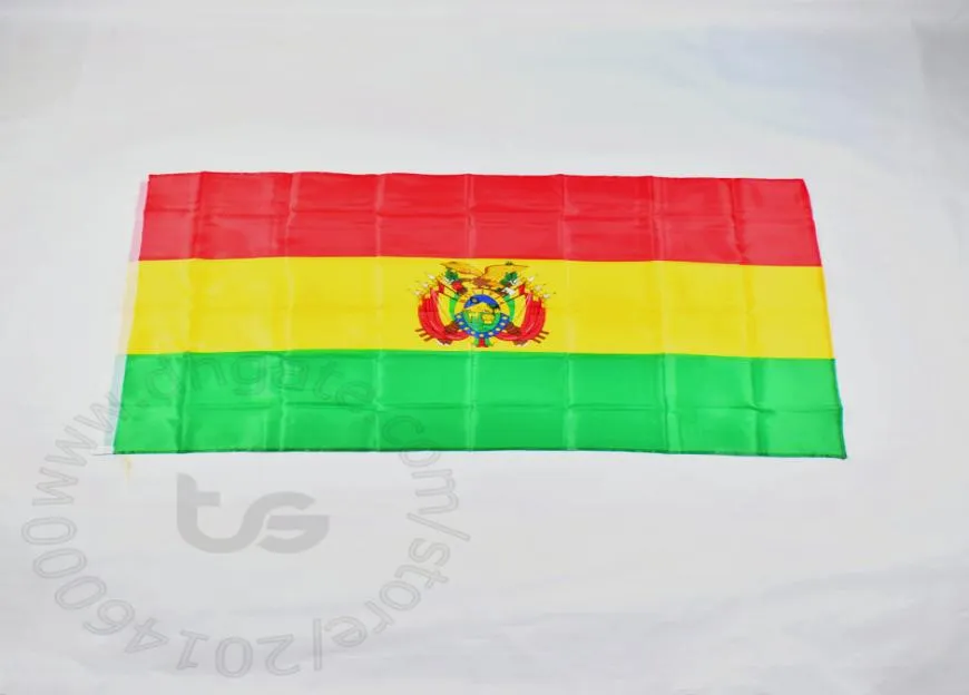 Bolivia Flag Banner Salle Hanging Decoration 3x5 FT90150CM PROSSIE FLAG NATIONAL BOLIVIA Decoration Home Decoration Banne5774556