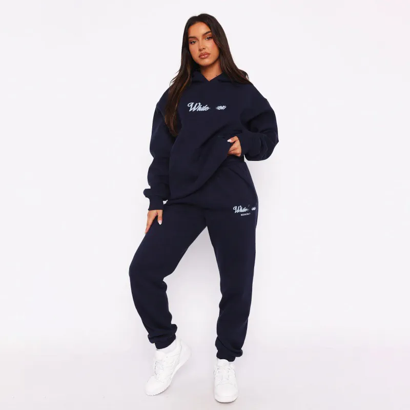 Luxury Hooded sets two Foxs Designer hoodie Shirt Woman White Foxx Tracksuit English Letters Tshirt New Stylish Sportswear T Shirts Two-Piece Set Of Shorts Pullover