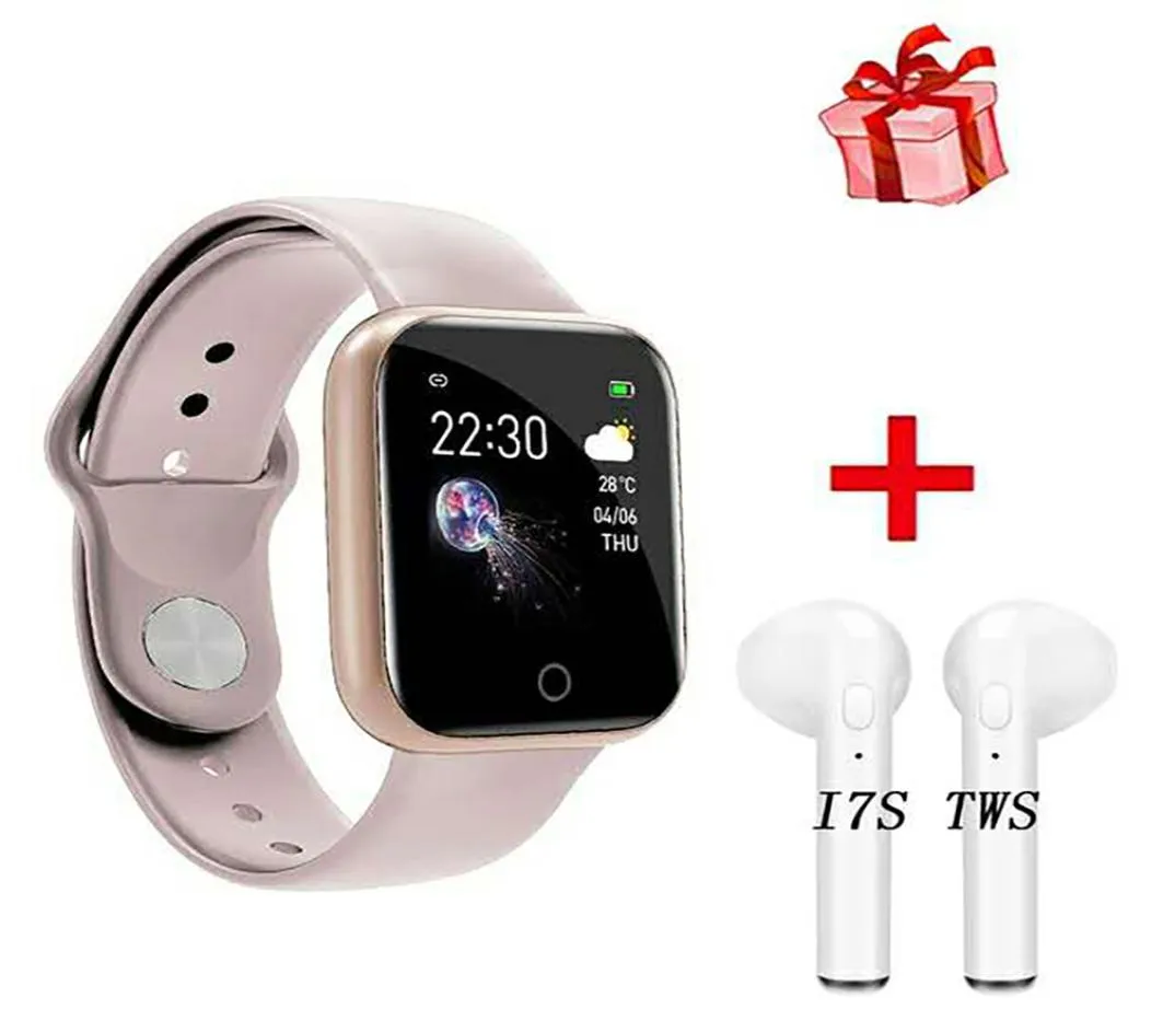 I5 Women Waterproof Smart Watch P70 P68 Bluetooth Smartwatch dla Apple iPhone Monitor fitness D20 Metal Dial4586014