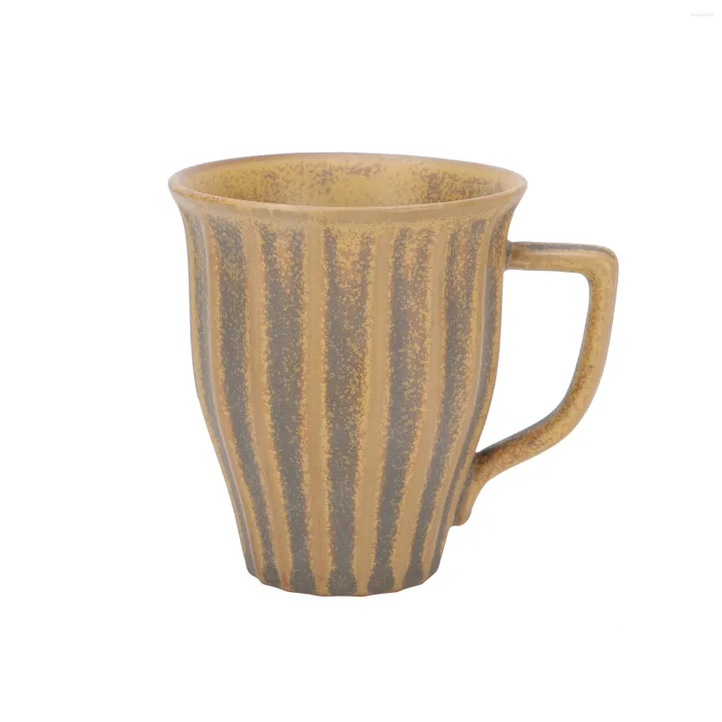 Чашки блюдцы 1pc Retro Coffee Mug Creative Pumpkin Ceramic Practical Cup (Orange)