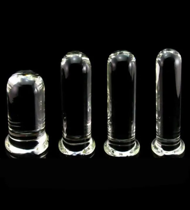 Camatech Cylindre Pyrex Glass Dildo Big Glase Penis Crystal Smooth Crystal Plugs G Spot Stimulateur Pleasure Pâle Sex Toys Y2004216696587