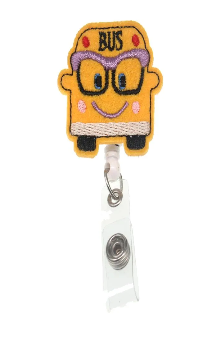 Key Rings Medical Felt Fellertable Badge Holder для медсестер идентификатор идентификатора идентификатора тега Lanyards Reel Clip9890974