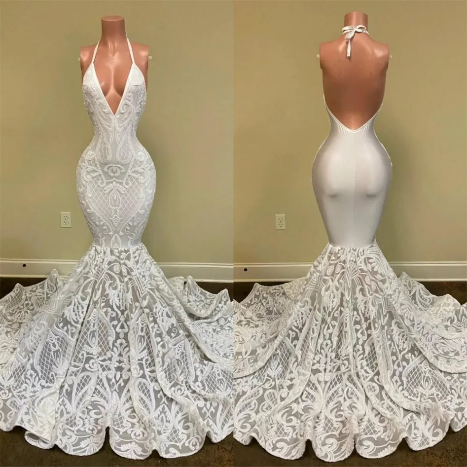 Robes de mariée de sirène lidacée sexy