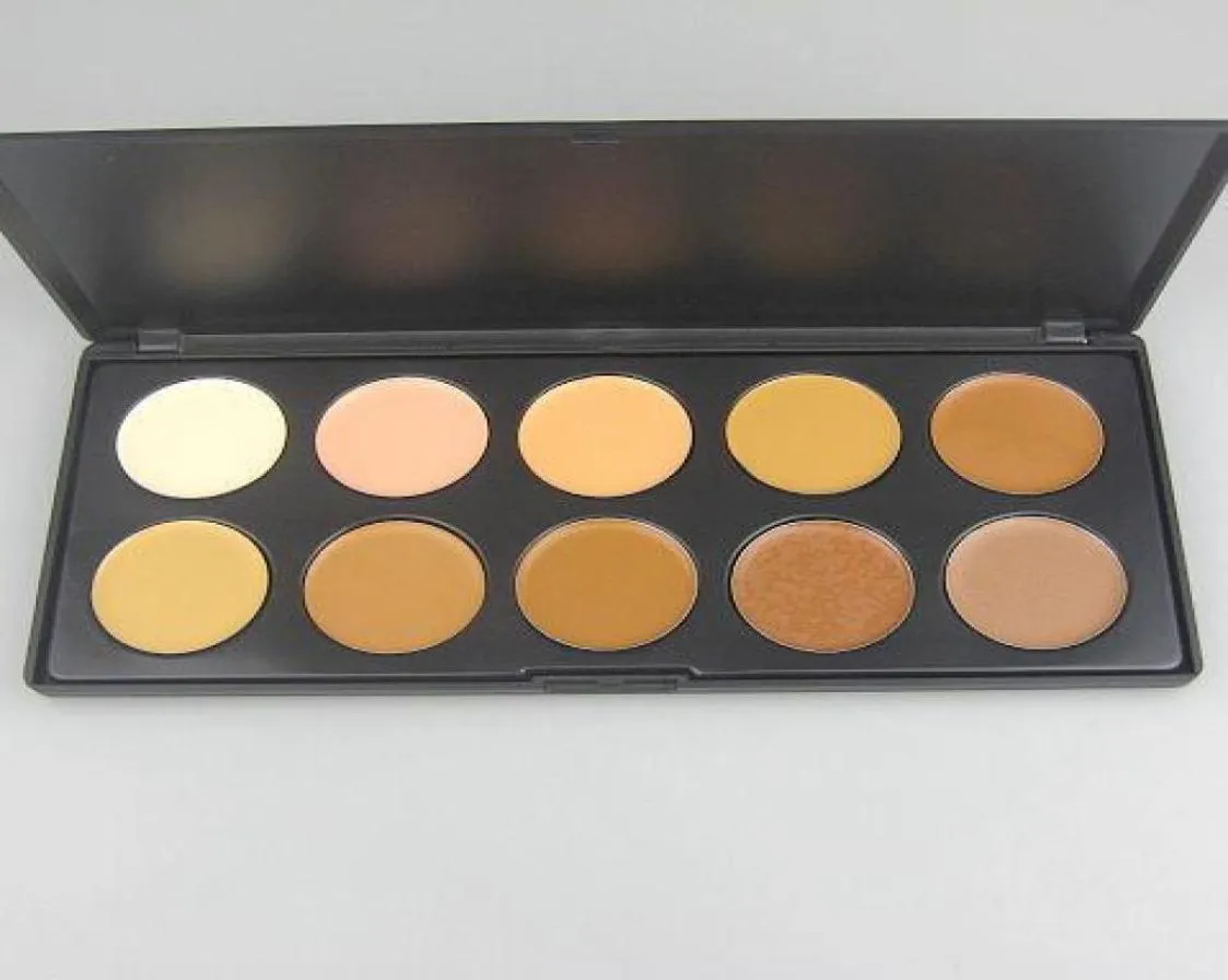 1 PCSLOT Professional Concealer 10 Colors Concealer Cream Camouflage Makeup Palatte Foundation Concealer 021KG5120427