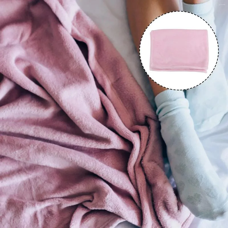 Battaniye pazen fırlatma battaniye düz renkli peluş yumuşak hafif kanepe yatak rahat havlu