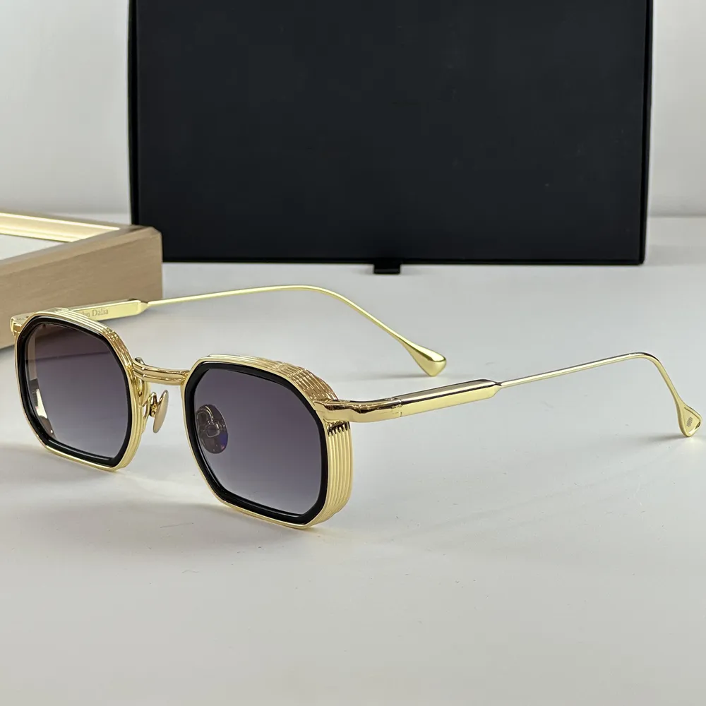 Metal Frame Sunglasses for Men and Women with Hexagon and  display picture 2