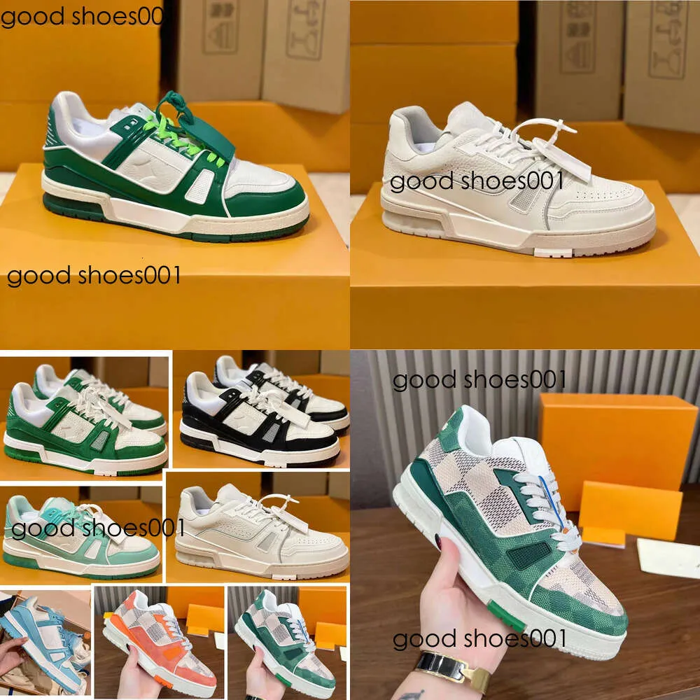 Bottoms Red Plate-Forme Men Women Out Off Office Shoes Denim Green Letter Overlays Fashion Sneakers Original Edition wo Fice