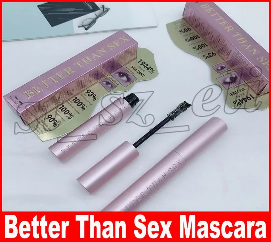 Mieux que le mascara sexe maquillage des yeux volume de cils mascara cool noir imperméable des cils longs mascara 8ml9971344