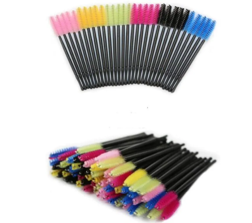 Spazzola per trucco per ciglia per ciglia Mini Mascara Wands Applicatore Strumento di estensione usa e getta 9401503