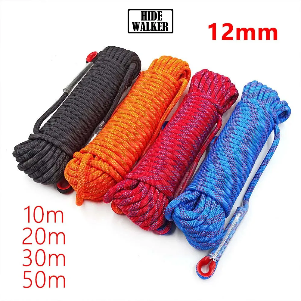 Survive Rope 12mm outdoor climbing rope 80m static rope for tree and rock rescue ...