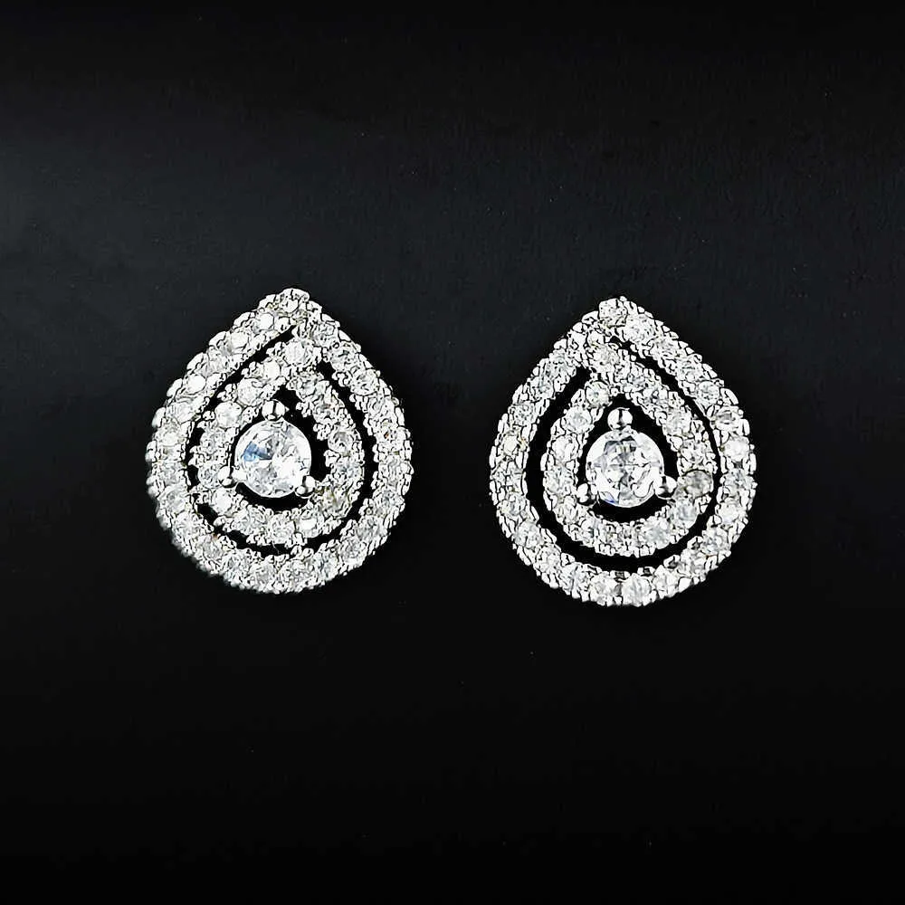 Orecchini per borchie per design per le orecchie perle per donne 925 Silver Boucle Studs Hoops Love Orenings Wedding 2024 Nice