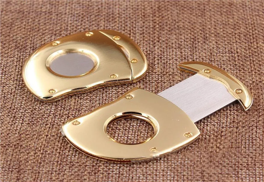 KKDUCK CISSOR CAGLE de haute qualité 5340 mm Golden Cigarette Cutter Business Gift Idea Idea Portable Mini 7PCS5956174