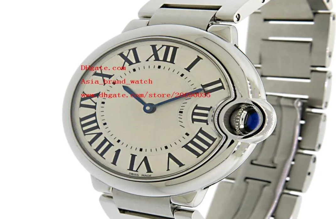 Fournisseur d'usine Luxury Alibre Quartz Mouvement 36 mm Cadran blanc W69011Z4 Brand Top Men039s montres montres montres sur les bracelets8784943