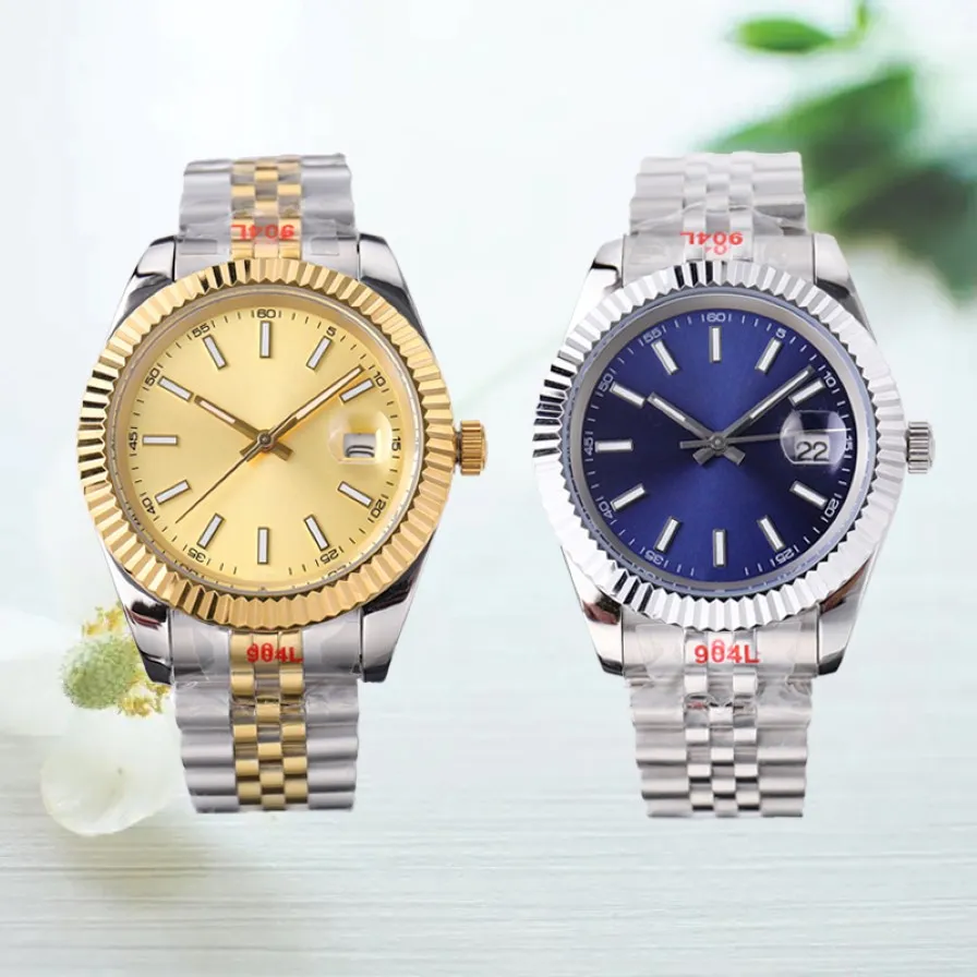 Luxury Watch Femmes Regardez les hommes AAA Qualité 28 mm 31 mm 36 mm 41 mm Durabilité Mouvement automatique Mouvement en acier inoxydable montre Waterproo 3081