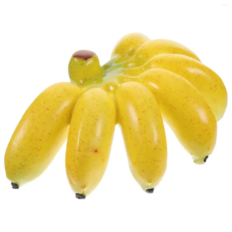 Décoration de fête Simulate Banana Vegetable Fruit Imitation Home Decor Decorative Faux Fruits Artificial Model Foam Creative Lifeke Like