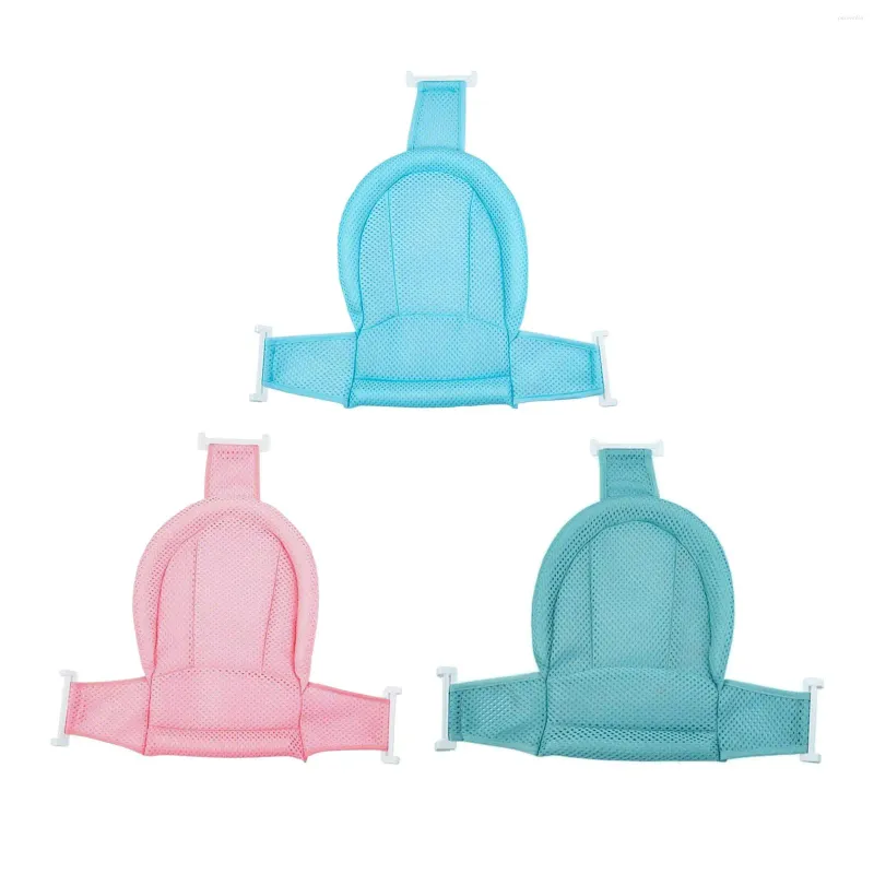 Mattes de bain Baby Soupt Support Net de douche de douche ajusté non glissement la première année a besoin d'une baignoire née Mesh pour garçon fille