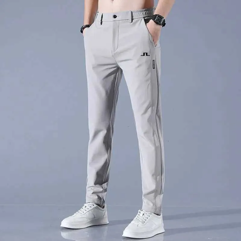 Pantalones de hombre golf 2024 hombres de verano elasticidad de alta calidad pantalones casuales pantalones transpirables j lindeberg wear 231009