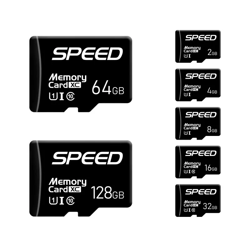 Carte de mémoire flash de qualité industrielle 16 Go 1 To Caméra Micro Memor Memory SD Classe 10