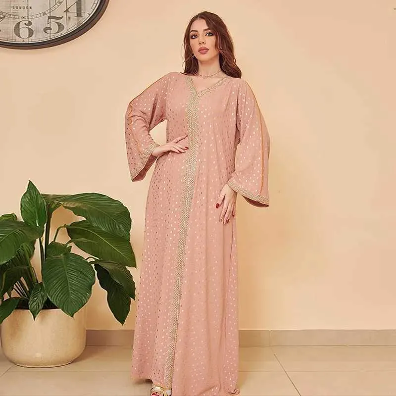 Ethnic Clothing Jalabiya Kaftan Dress for Women Loose Lace Trim Polyester  Knit Traditional Festival Robe from Dhgate Ethnic Clothing - price 16.0