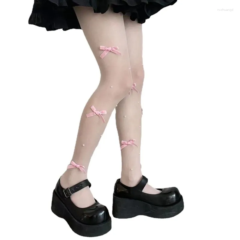 Женские носки девушки шелковистые прозрачные колготки японски