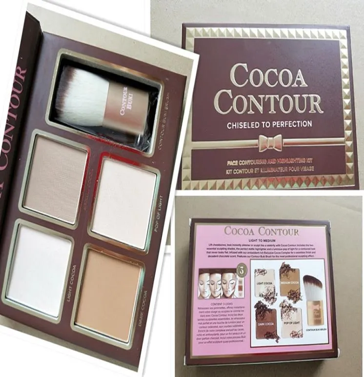 Beauty FACECOCOA CONTOUR BRONZERS Highlighters cisepré à la pérefection Contour de face et de mise en évidence kit Kit Connntour et Illu9173105