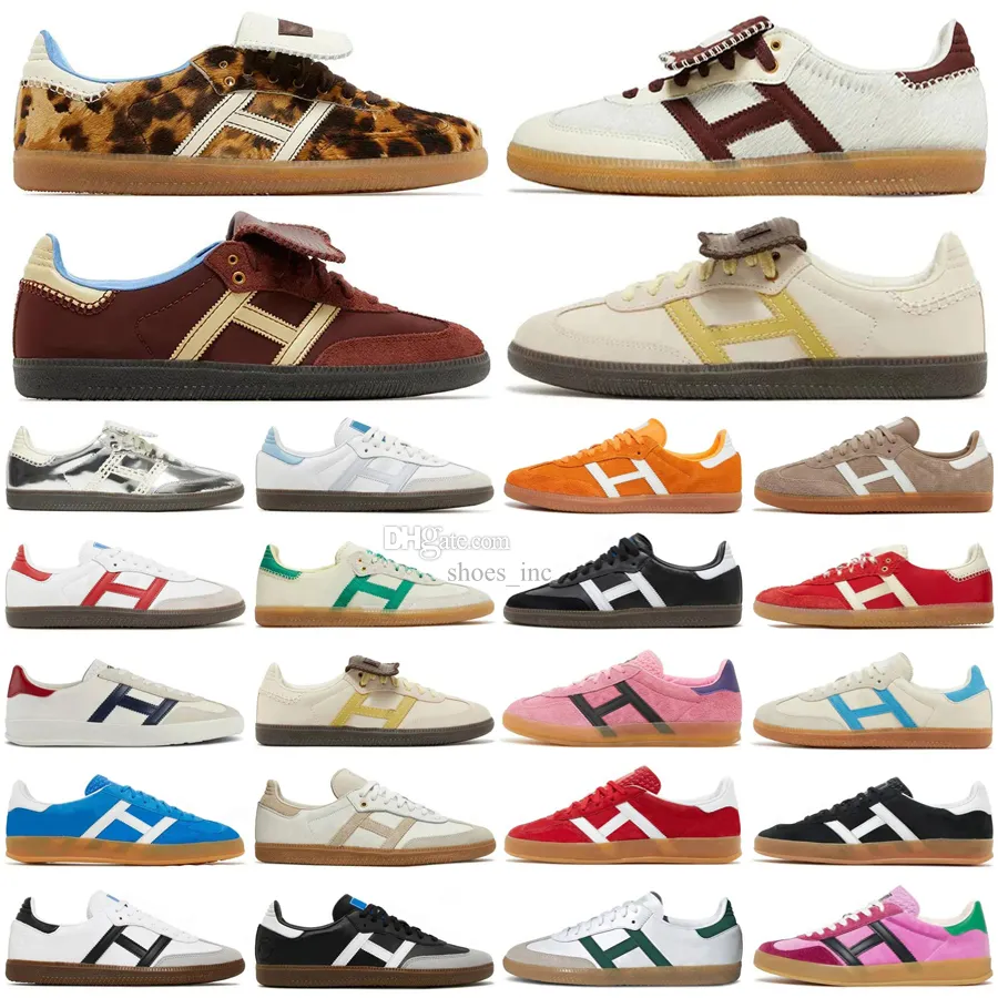 Bold Platform 2024 Designer Outdoor Shoes Cream Collegiate Green Pink Gum White Black Women Sports Trainers Top Quality Fashion OG Suede Leather Woman