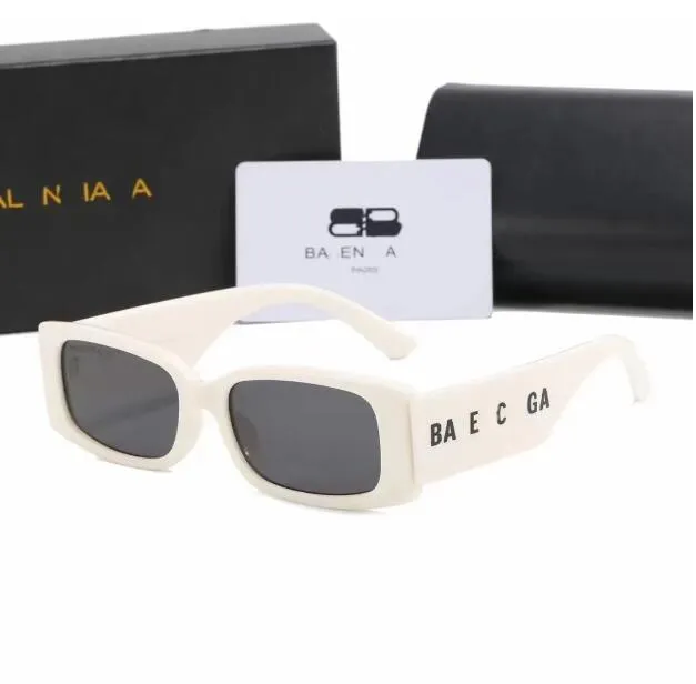 2023 Luxury Designer Märke Solglasögon Designer Rund cool solglasögon Hög kvalitetsback glasöglass Kvinnor Glasögon Womens Sun Glass UV400 Lens unisex med låda