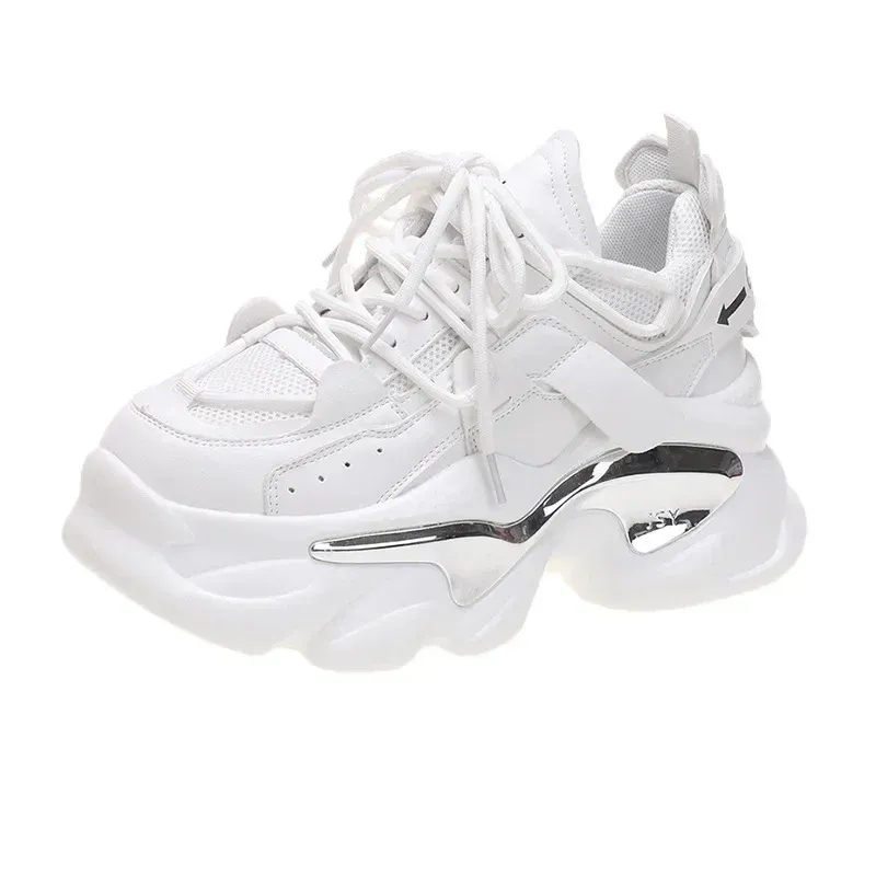 Bulk Platform Sneakers For Women Casual Lace Up Running