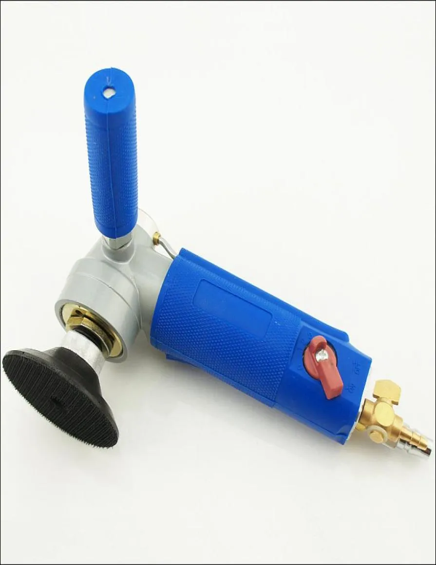 Waterfed Type 3quot 4quot inch Pneumatic air Water Sander air wet Polisher Angle Grinder8881653