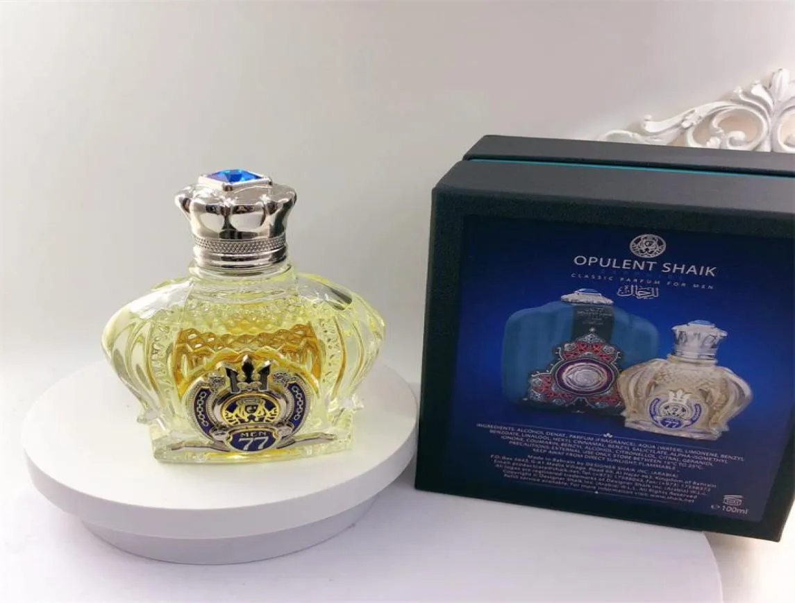 Shaik Männer Parfum Duft neutral abstraktes Parfüm dauerhafter Lichtduft 1888 Männer Parfüm edp4249119
