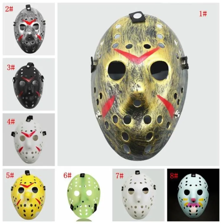 Maschera maschere jason voorhees maschera venerdì 13 ° film horror maschera di hockey spaventosa costume costume cosplay per feste di plastica maschere 3870507