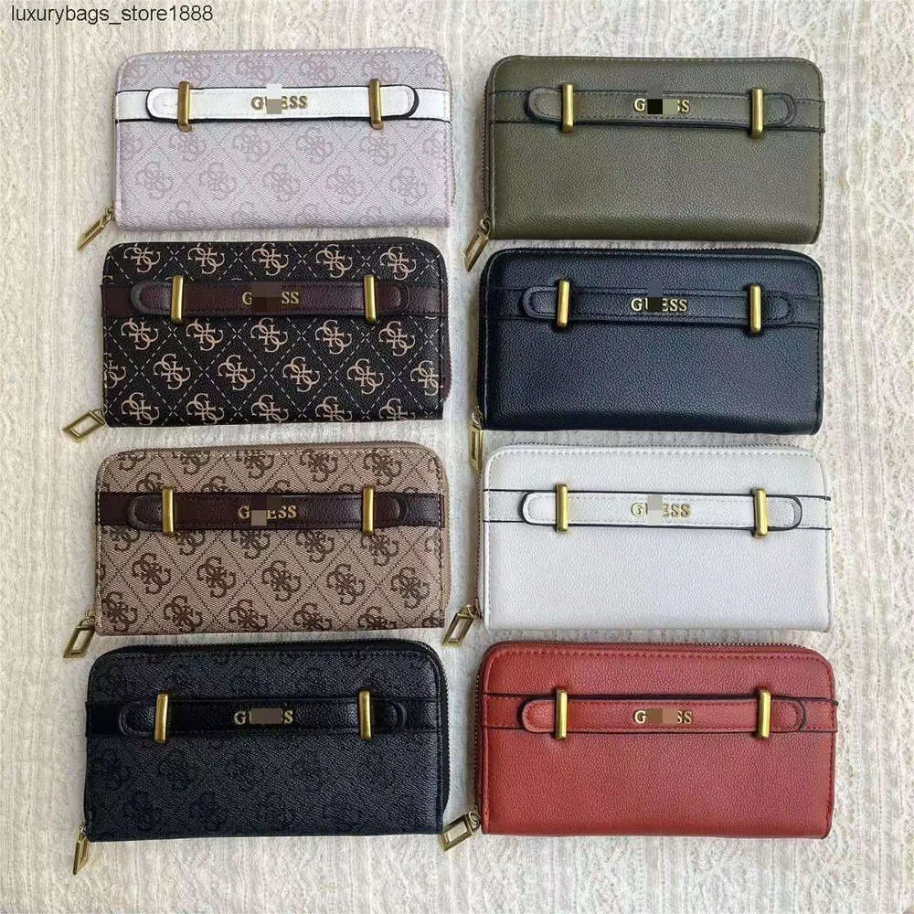 75% Remise de haute qualité Gustaide en gros à la maison Nouveau printemps / automne décoration de ceinture Téléphone Zipper grande capacité sac à main long avec portefeuille en boîte