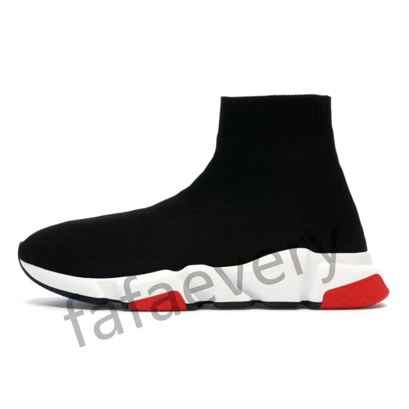 New Hot Designer Sock Sapatos Homens Mulheres Graffiti Branco Preto Vermelho bege rosa Clear Lace-up Lace-up Neon Speed Runner Treinners Flat Casual Sneakers Plataforma VJN
