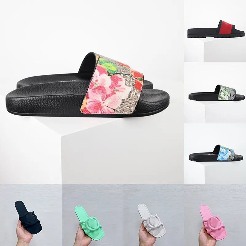 Designer Floral Slides For Men And Women Size 36 48 Platform Slide Sandals With Rubber Brocade From Runsneaker 17.25 In Bulk DHgate.Com