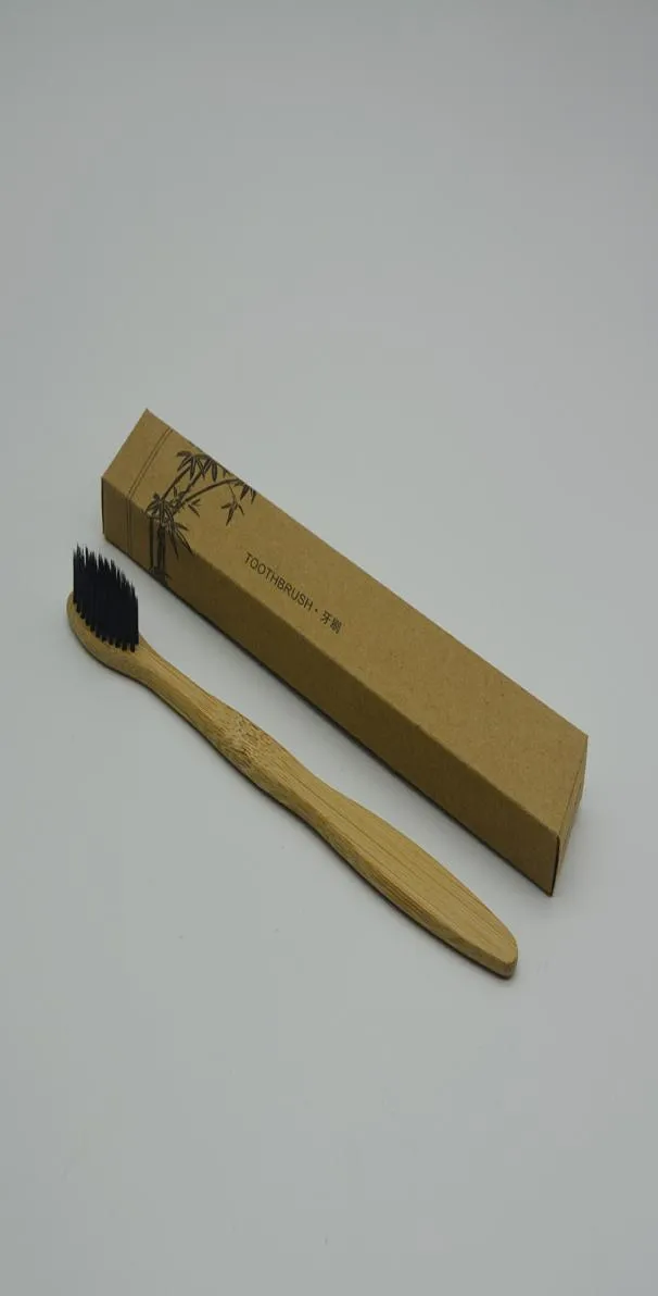 Logo personnalisé Bambou Broissures de dents plus propres Kit de voyage de dents dentaire Brosse dentaire fabriquée en Chine6882663