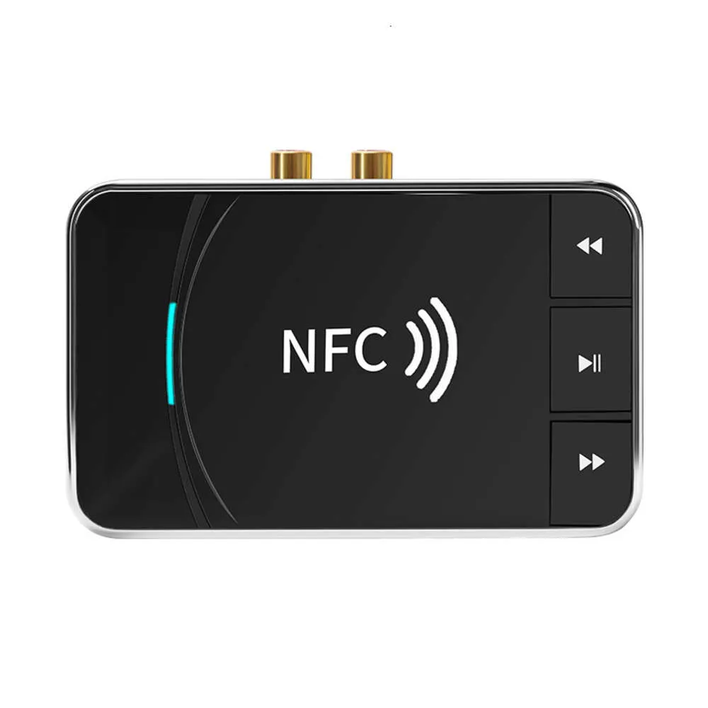 Nouveau émetteur NFC AUX dans le récepteur de haut-parleur de voiture RCA Bluetooth adaptateur s'est plaidé dans le lecteur USB